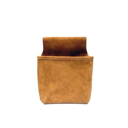 Heritage Leather Heritage Leather 422 Single Pocket Professional Split Leather Nail Bag 422